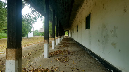 Obraz premium Delta Danube old factory