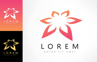 Lotus flower logo