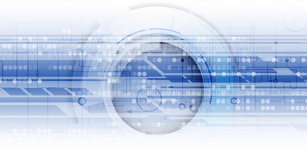 Fototapeta premium Digital technology world. Business virtual concept. Vector background