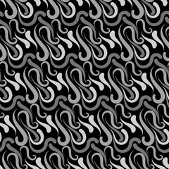 Squiggles, abstract background, vector