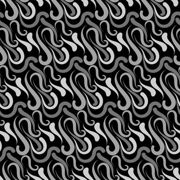 Squiggles, abstract background, vector