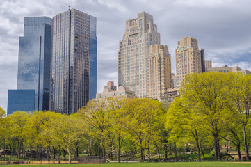 Obraz premium Central Park West in Springtime, New York City