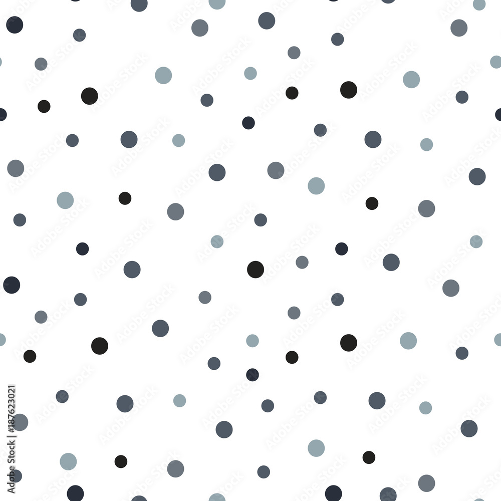 Poster polka dot seamless pattern. seamless background with small circle pattern. polka dot fabric. retro v