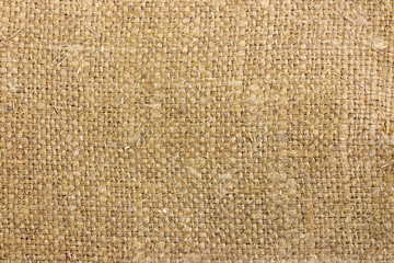 Burlap texture closeup. Background of natural fabric