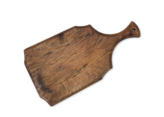 old kitchen brown cutting board