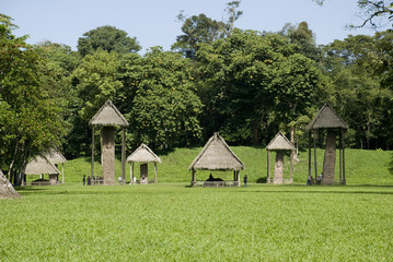 Quirigua Mayan archaeological Site on Guatemala. 400 D.C. It is located in the municipality of Los...
