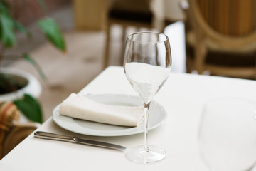 A beautiful table setting.