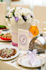 Beautiful wedding decor.