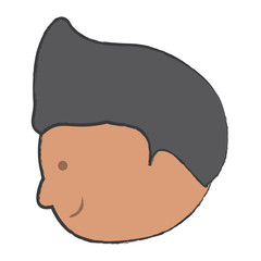 cartoon man icon image