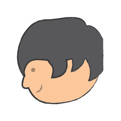 cartoon man icon image