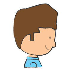 cartoon man icon