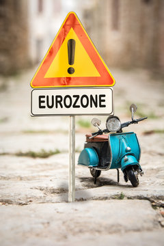 Schild 314 - Eurozone