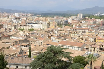 Fototapeta na wymiar Sight of Girona, Catalonia, Spain