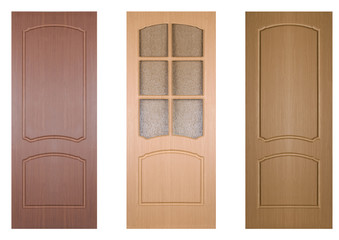 Collection of wooden entrance doors