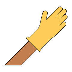 cleaning gloves design
