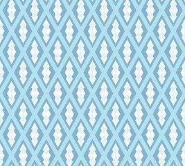 Abstract seamless pattern of geometric shapes. Diagonal movement.