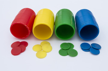 parchis tokens
