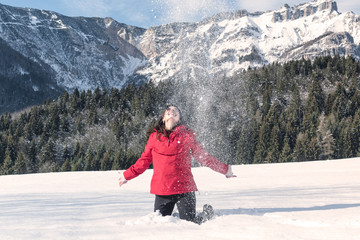 gioia sulla neve