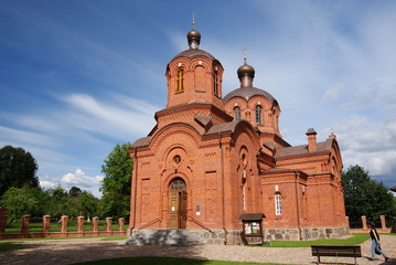 Fototapeta na wymiar Cerkiew murowana