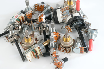 different radio electronic components