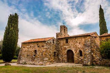 Obraz premium La Chapelle Notre-Dame-de-Pépiole à Six-Fours