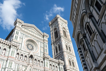 Outside of Santa Maria del Fiore Cathedral in Florence