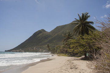 Shore and mountain Martinique