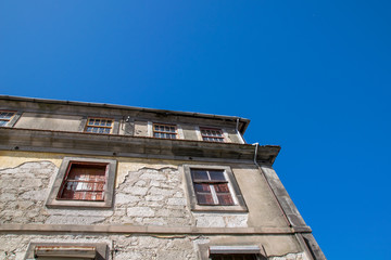 Low angle view of residential building