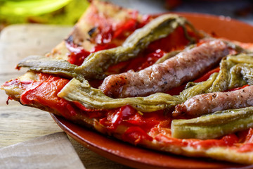 coca de recapte, catalan cake similar to pizza