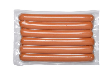 Pack of the sausages