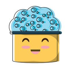 kawaii cleaning utensils design