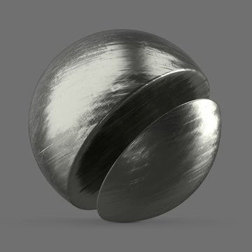Polished silver mirror
