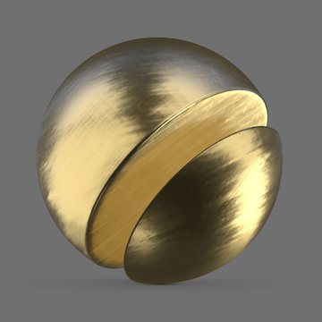 Silver mirror, polished gold