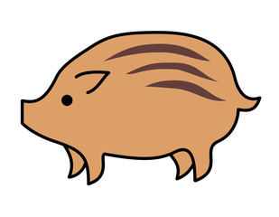 イノシシ(色)