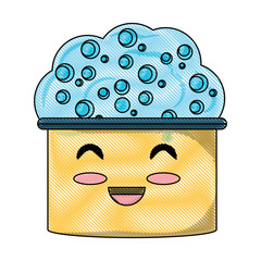 kawaii cleaning utensils design