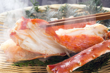 茹でタラバガニ © Tsuboya