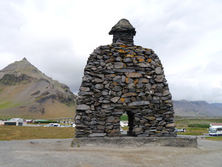 Felsturm in Hallnar 