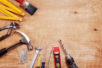 Assorted work tools