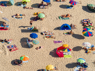 Fototapeta na wymiar Portugal - Nazare - beach