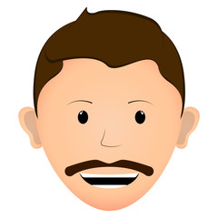Happy man avatar