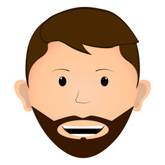 Happy man avatar
