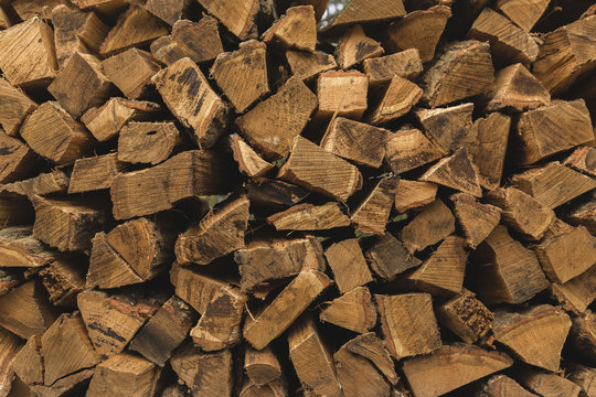 Full frame shot of logs
