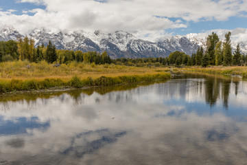 Early Autumn Landscape in the Tetons