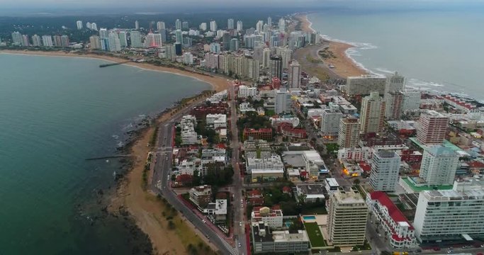 Vista a&eacute;rea de Punta del Este, Uruguay