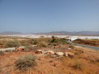 Los Albaricoques en Almeria (Andalucia,España),localidad de Níjar junto a Cabo de Gata donde rodaron peliculas de western con Clint Eastwood y Sergio Leone