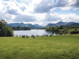 Enjoy a lake cruise on one of the Keswick Launches and experience the beauty of Derwentwater with breathtaking views of the surrounding fells. 