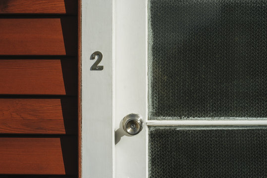 Close-up of doorknob