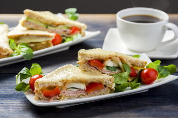 Croque Monsieur - Classic French Bistro Sandwich