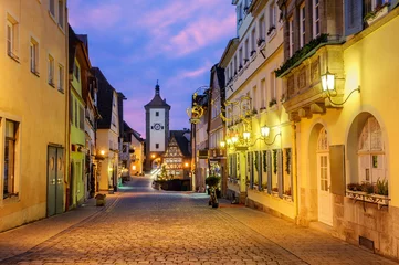 Altstadt von Rothenburg ob der Tauber, Deutschland © Boris Stroujko