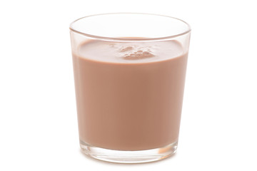 A glass of chocolate milk cocoa - Powered by Adobe